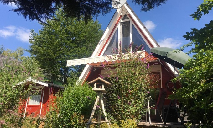 Feriendorf Eichwald Casa | Casa de vacaciones en Pfalz, WLAN, bio-sauna, ubicación tranquila y soleada en el borde del bosque