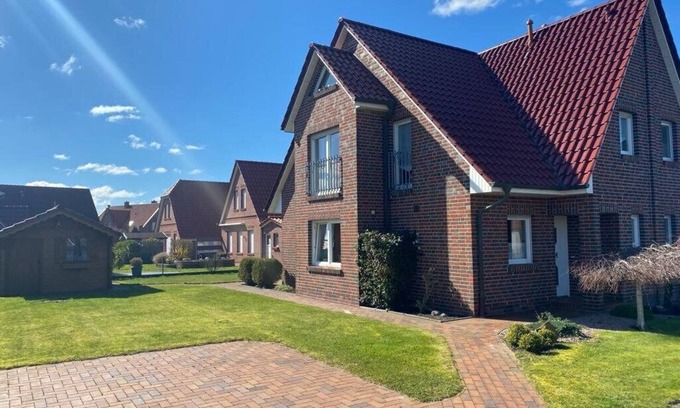 Greetsiel Casa | Casa de vacaciones 'Ferienhaus Wilken' con terraza privada, jardín privado y Wi-Fi