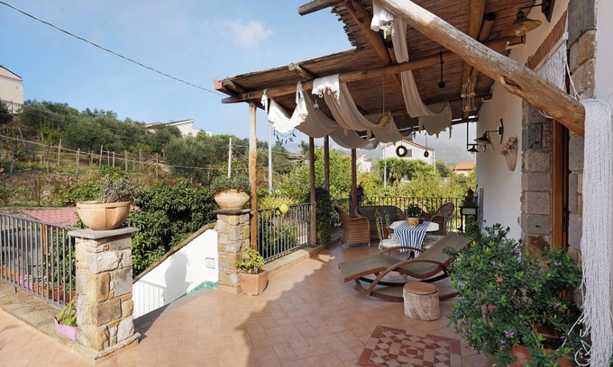 Colli di Fontanelle Casa | Casa de vacaciones "Li Galli" con vistas al mar, jardín y Wi-Fi