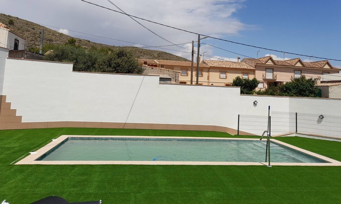 Calasparra Casa | Casa de vacaciones "Alojamientos Rurales Villora" con jardín, terraza y Wi-Fi