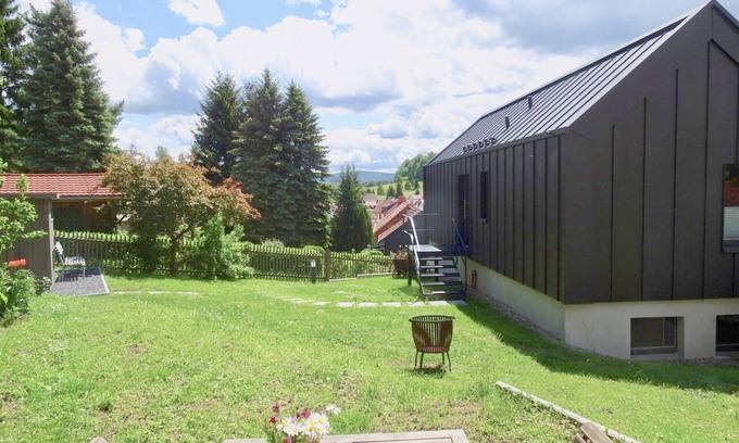 Engelsbach Casa | Casa de vacaciones 'Alte Tischlerei Engelsbach' con vistas a la montaña, jardín privado y Wi-Fi