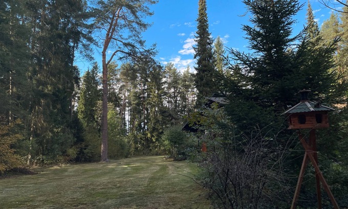 Neubau Casa | Casa de vacaciones 'Am Neubäuer See' con terraza privada, jardín comunitario y wifi