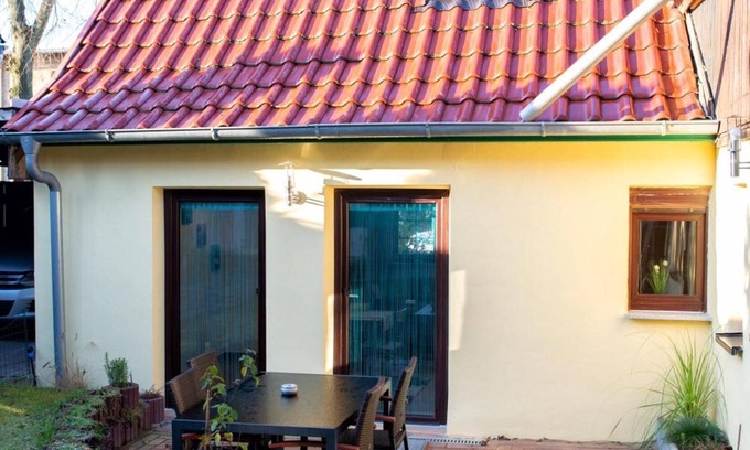 Annenwalde Apartamento | Casa de vacaciones 'Am Reiterhof' con terraza privada, jardín privado y wifi
