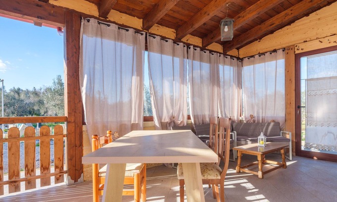Lizzanello Casa | Casa de vacaciones 'Angolo Della Natura' con terraza privada, Wi-Fi y aire acondicionado