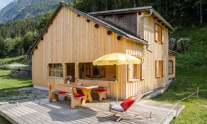 Schnepfau Chalet De Esquí | Holiday home ‘Bernardas Hüsle’