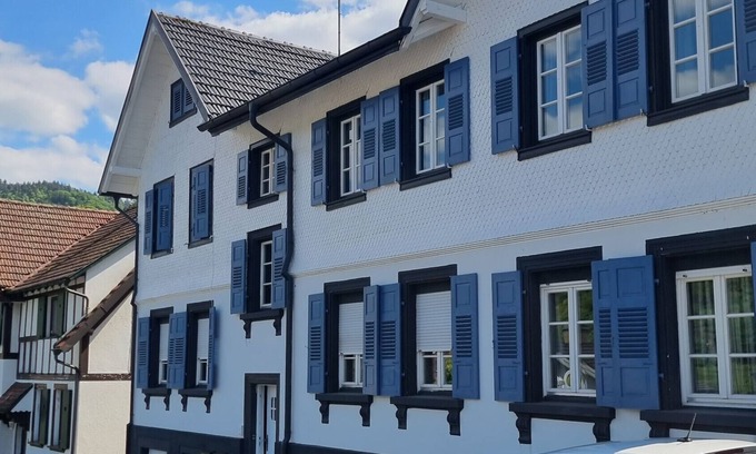 Buehlertal Casa | Casa de vacaciones 'Bühlertal Mit 3 Fewos' con vistas a la montaña, terraza privada y Wi-Fi
