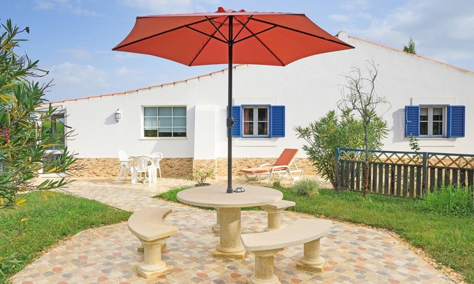 Baiona Casa | Casa de vacaciones 'Canto Do Sol - Selão Da Eira' con vistas al mar, piscina compartida y Wi-Fi