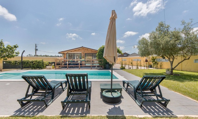 Ponte de Vagos Casa | Casa de Vacaciones 'Casinha Saragoça y Vergueiro' con Piscina Compartida, Wi-Fi y Aire Acondicionado