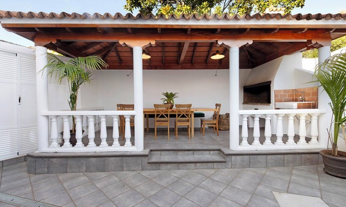 Breña Alta Casa | Casa de vacaciones 'Casa Camino La Estrella' con vistas a la montaña, Wi-Fi y aire acondicionado