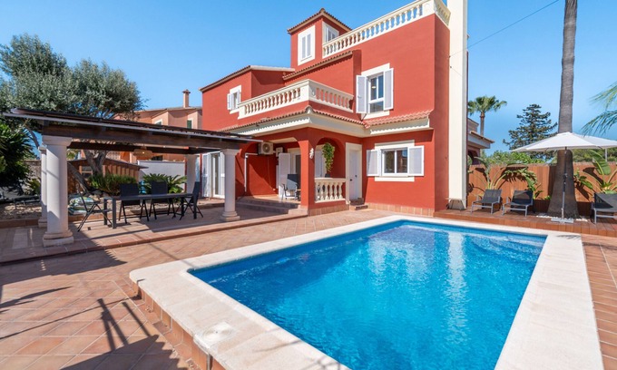 Badia Gran Casa | Casa de vacaciones 'Casa de Tina' con piscina privada, wifi y aire acondicionado