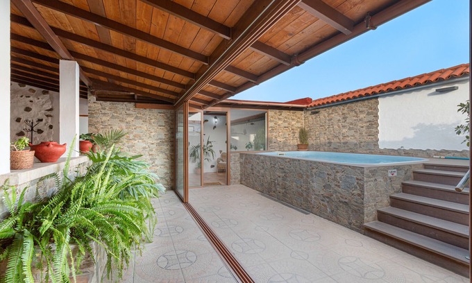Ingenio Casa | Casa de vacaciones "Casa Las Toscas" con vistas a la montaña, piscina y Wi-Fi