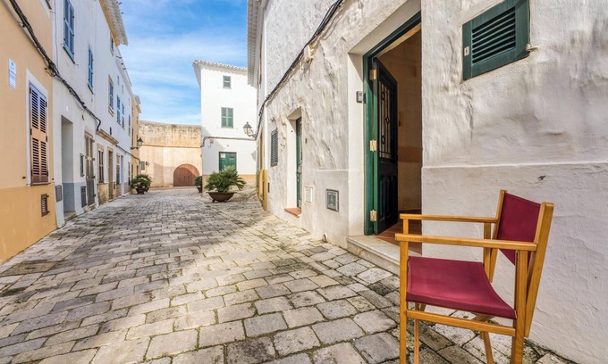 Ciutadella de Menorca Casa | Casa de vacaciones 'Casa Ses Roques' cerca de la playa con Wi-Fi