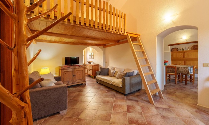 Sa Castangia Casa | Casa Vacaciones 'Casa Vacanza Macciunitta' con jardín privado, Wi-Fi y aire acondicionado