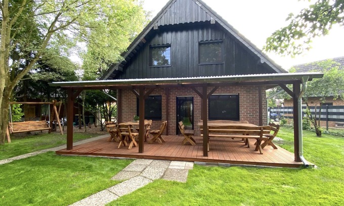 Rieste Casa | Holiday home CURIA on Alfsee / Rieste for 10 people + 2 children