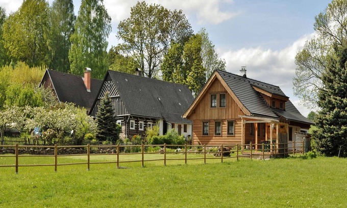 Rudnik u Vrchlabi Casa | Casa vacacional con zona de sauna