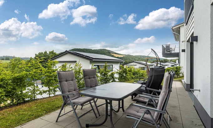 Heringhausen Casa | Casa de vacaciones 'Diemelblick' con vistas al lago, terraza privada y Wi-Fi