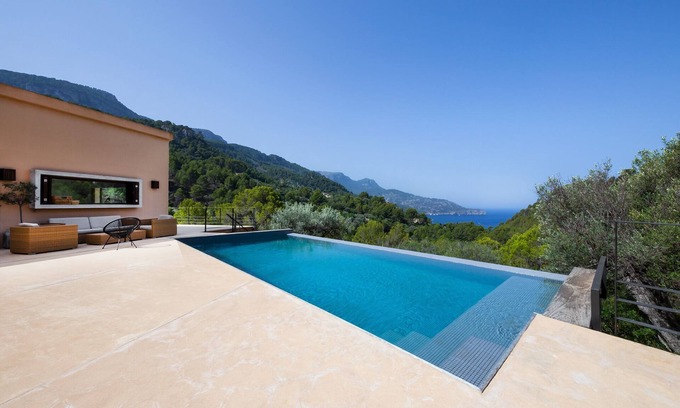 Sóller Casa | Casa de vacaciones 'Dream Property In Alconasser' con vistas al mar, piscina, terraza y Wi-Fi