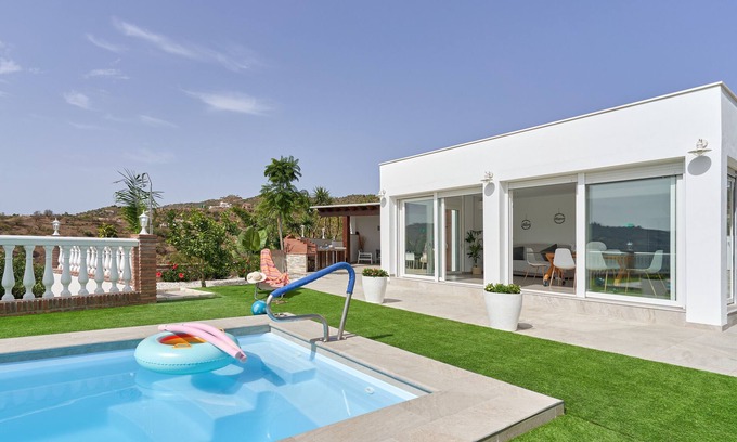 Archez Casa | Casa de vacaciones 'Entre Montañas' con vistas a la montaña, Wi-Fi y aire acondicionado
