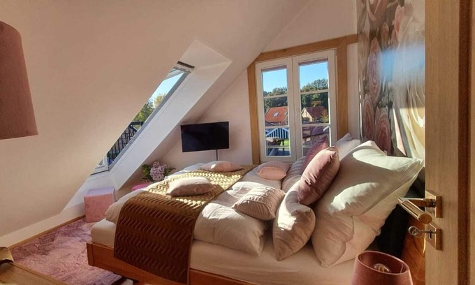 Warendorf Casa | Holiday Home 'Exklusives Ferienhaus Gausepohl' with Indoor-Fireplace, Garden, Sauna & Whirlpool