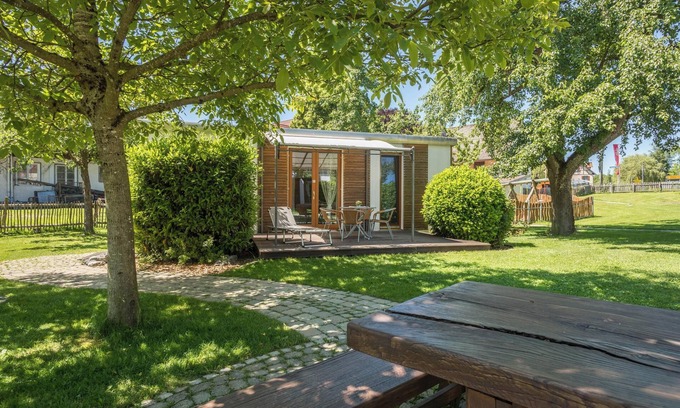 Deggenhausertal Casa | Casa de vacaciones " Ferienhaus Am Heidenbach" con Wi-Fi, terraza y jardín