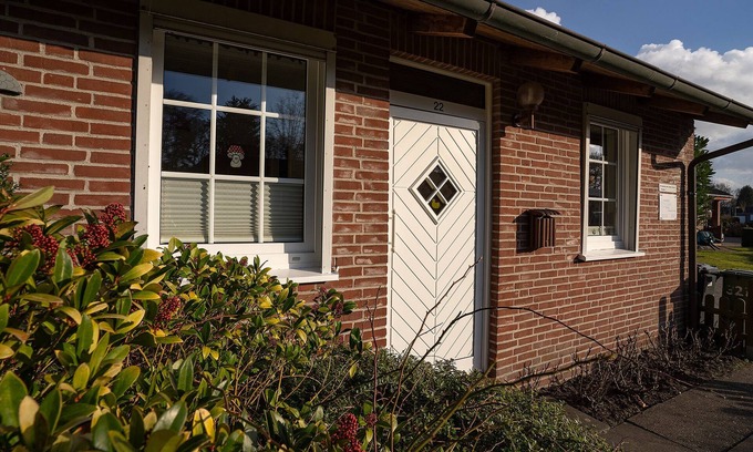 Berumbur Casa | Casa de vacaciones 'Ferienhaus Vogelnest' con terraza privada, jardín privado y Wi-Fi
