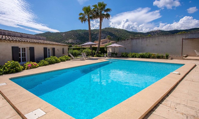 Plan-de-la-Tour Casa | Casa de vacaciones 'Le Mas D Emponse' con vistas a la montaña, Wi-Fi y aire acondicionado