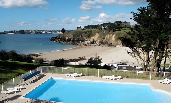 Locmaria-Plouzane Casa | Casa de vacaciones 'Maison Dans Résidence' con piscina privada, terraza privada y Wi-Fi