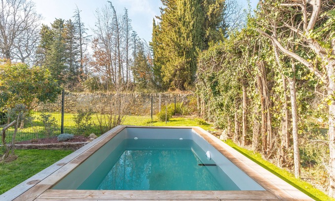 Pelissanne Casa | Casa de vacaciones 'Gîte Avec Piscine' con piscina privada, Wi-Fi y aire acondicionado