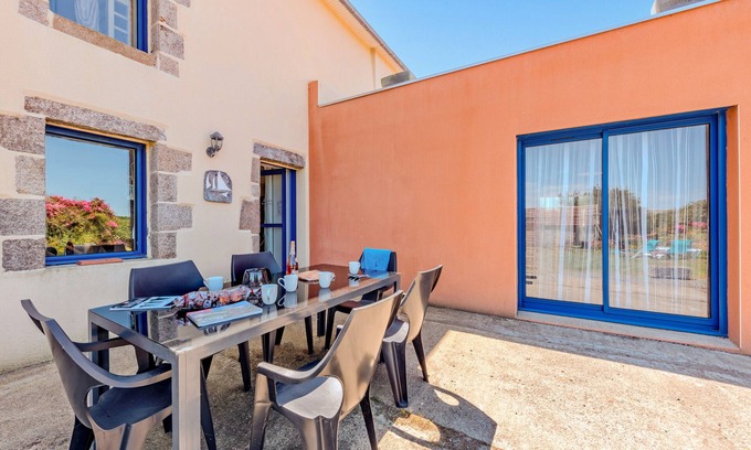 Cleder Casa | Casa de vacaciones 'Gîte De Pen Ar Mor' con terraza privada, jardín privado y Wi-Fi