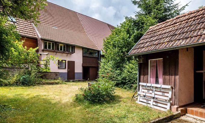 Hohenstein Casa | Casa de vacaciones 'Häusle An Der Hüle' con terraza privada, jardín compartido y Wi-Fi