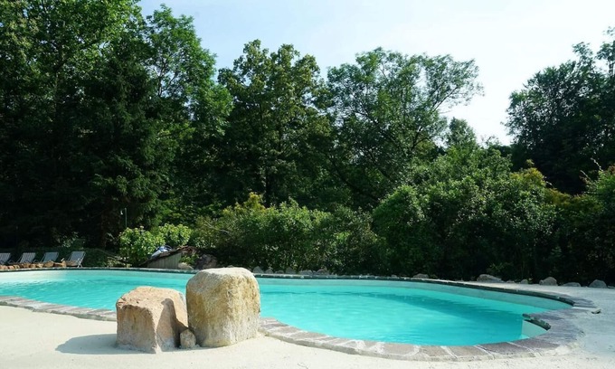 Rancio Valcuvia Apartamento | Viviendas en un antiguo molino del siglo 18. Siglo. Con 10 000 metros cuadrados de terreno y piscina