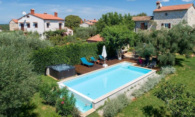 Rosini Villa | Villa Rossa, con piscina