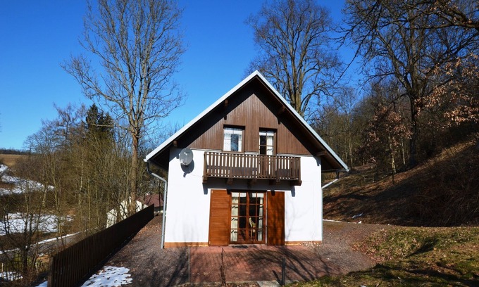 Rudnik u Vrchlabi Casa | Agradable casa de vacaciones en Rudník con terraza