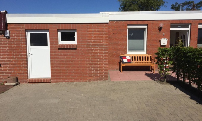 Dornum Casa | Casa de vacaciones 'In Strandnähe' con terraza privada, jardín privado y Wi-Fi