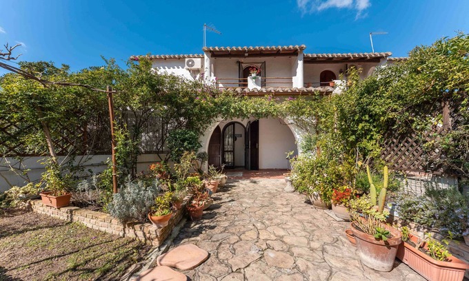 Capitana Casa | Casa de vacaciones 'Casa Marras A Pochi Passi Dal Mare' con vistas al mar y aire acondicionado
