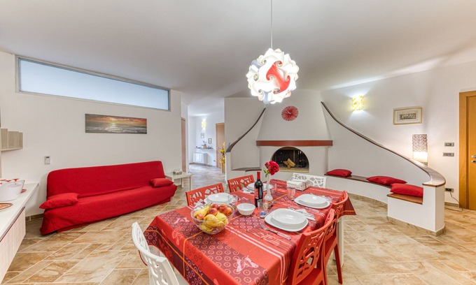 Uggiano la Chiesa Casa | Casa de vacaciones 'Appartamento In Villa' con terraza privada, Wi-Fi y aire acondicionado