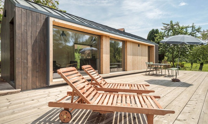 Wangen im Allgaeu Casa | Casa de vacaciones 'Lachen' con terraza privada, jardín privado y Wi-Fi