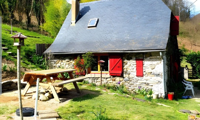 Bonac-Irazein Casa | Casa de vacaciones "La Cardabelle" – Retiro en la naturaleza en Bonac-Irazein, jardín privado