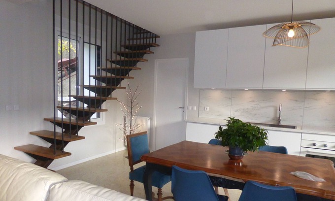 Andonville Casa | Casa de vacaciones 'La Faustinière' con terraza privada y Wi-Fi