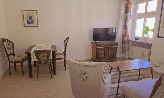 Beeskow Casa | Casa de vacaciones 'Marienblick' con terraza privada, jardín privado y Wi-Fi