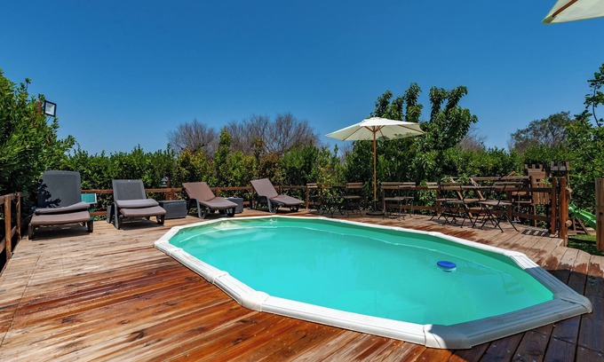Squinzano Casa | Casa de vacaciones "Masseria li Vecchi" con piscina privada y Wi-Fi