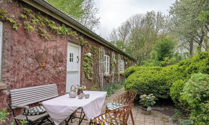 Nordstrand Casa | Casa de vacaciones 'Moseler Pynackerhof' con terraza privada y jardín privado
