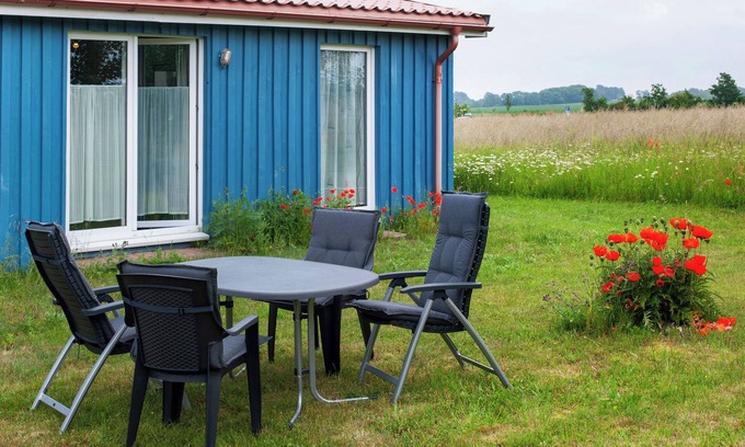 Meschendorf Casa | Casa de vacaciones "Möve ABA Bungalow 63" con terraza privada y WLAN