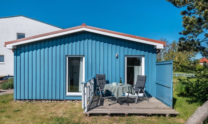 Meschendorf Casa | Casa de vacaciones "Möve ABA Bungalow 61" con terraza privada y WLAN