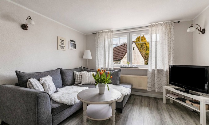 Heide Casa | Casa de vacaciones 'Ferienhaus Nilsson' con terraza privada, jardín privado y Wi-Fi