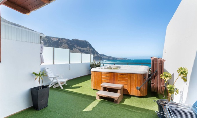 San Felipe Casa | Casa de Campo 'Oleaje' con Vistas al Mar, Wi-Fi y Aire Acondicionado