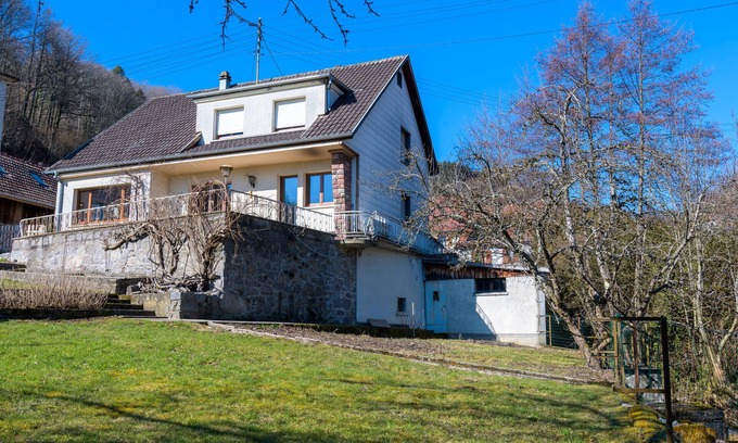 Soultzeren Casa | Casa de vacaciones 'Paradise' con vistas a la montaña, terraza privada y Wi-Fi