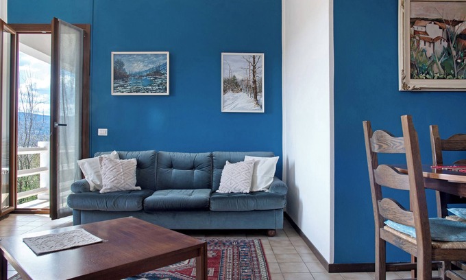 Laveno Mombello Casa | Casa de vacaciones 'Pier' con vistas al lago, Wi-Fi y aire acondicionado