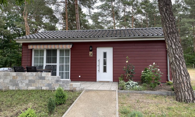 Wunsdorf Casa | Casa de vacaciones "Pirol" con terraza privada, jardín privado y Wi-Fi