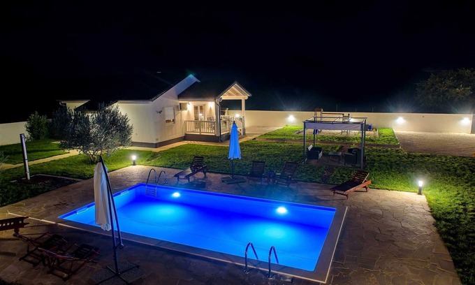 Galovac Villa | Casa de vacaciones Relax con piscina